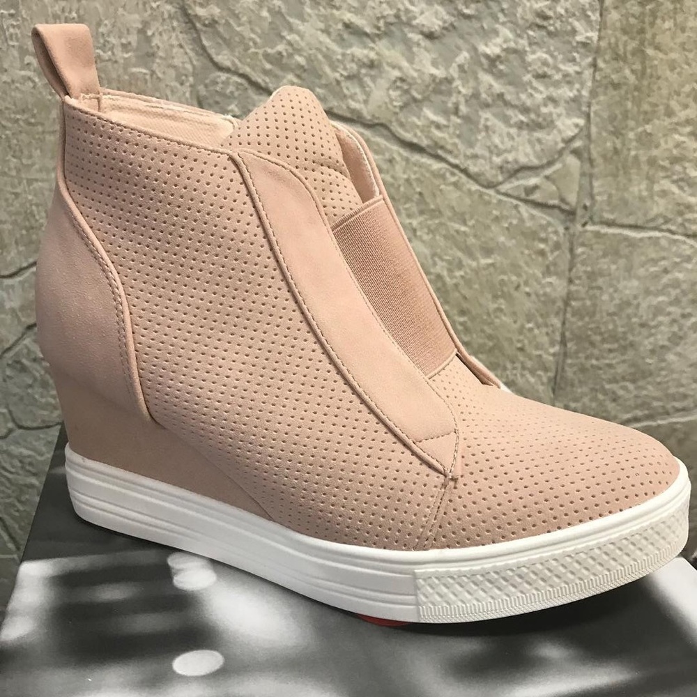 Blush Platform Sneakers